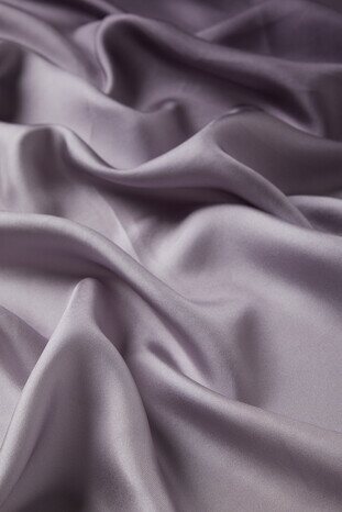 Ametis Lilac Gradient Twill Silk Square Scarf - Thumbnail