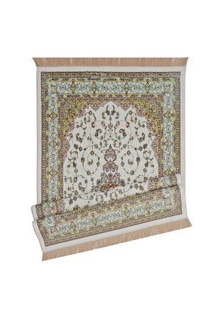 Anthracite Bamboo Carpet Prayer Rug - Thumbnail