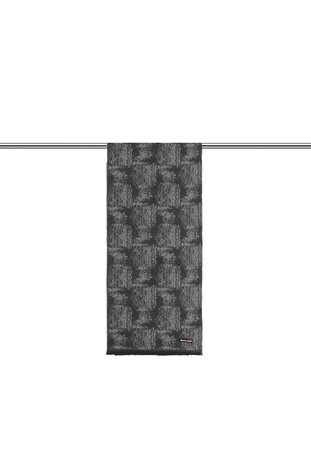 Anthracite Patterned Men's Scarf - Thumbnail