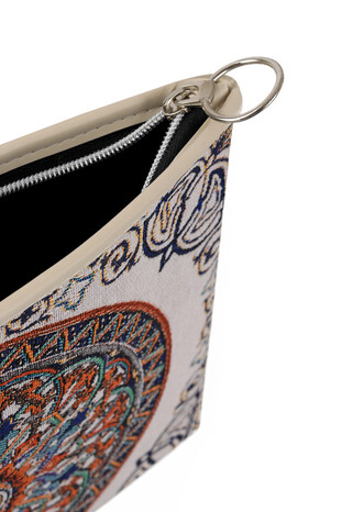 Authentic Pattern Tapestry Handbag - Thumbnail