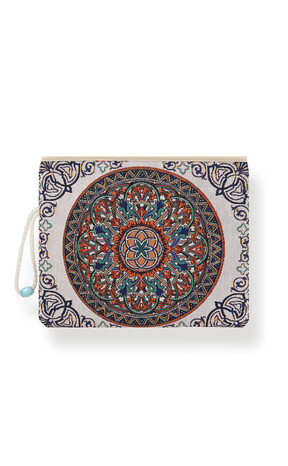 Authentic Pattern Tapestry Handbag - Thumbnail