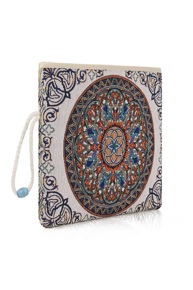 Authentic Pattern Tapestry Handbag - 3