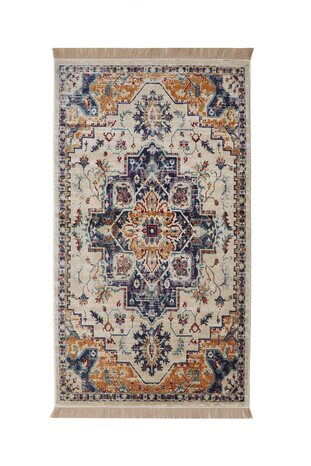 Beige Bamboo Carpet Prayer Rug - Thumbnail