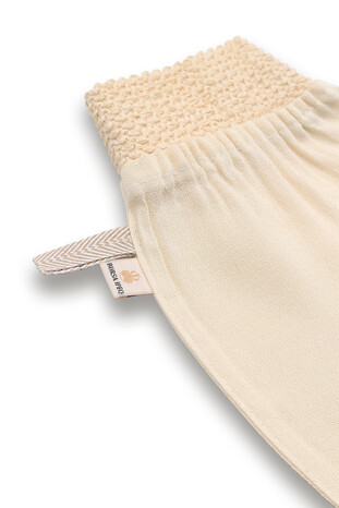 Cream Bath Shower Scrub Exfoliating Glove - Thumbnail