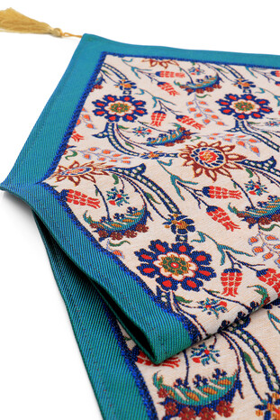 Flower Pattern Tapestry Runner - Thumbnail