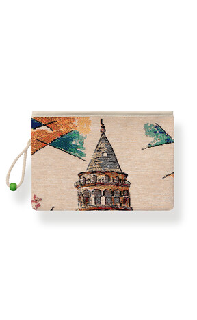 Galata Tower Tapestry Wallet - Thumbnail