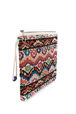 Mandala Pattern Tapestry Handbag - Thumbnail