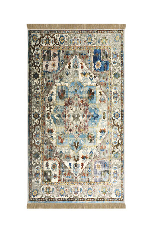 Mint Bamboo Carpet Prayer Rug - Thumbnail