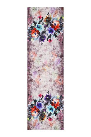 Plum Flower Silky Foulard - Thumbnail