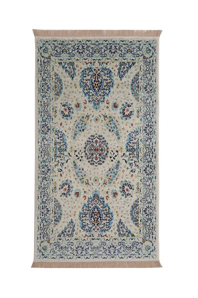 Water Green Bamboo Carpet Prayer Rug 