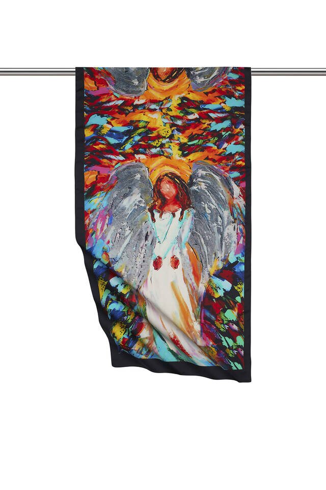 White Angel Silky Foulard 