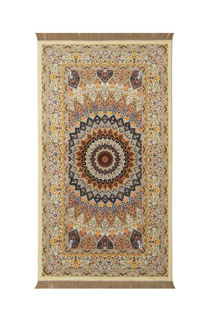 Yellow Bamboo Carpet Prayer Rug - Thumbnail